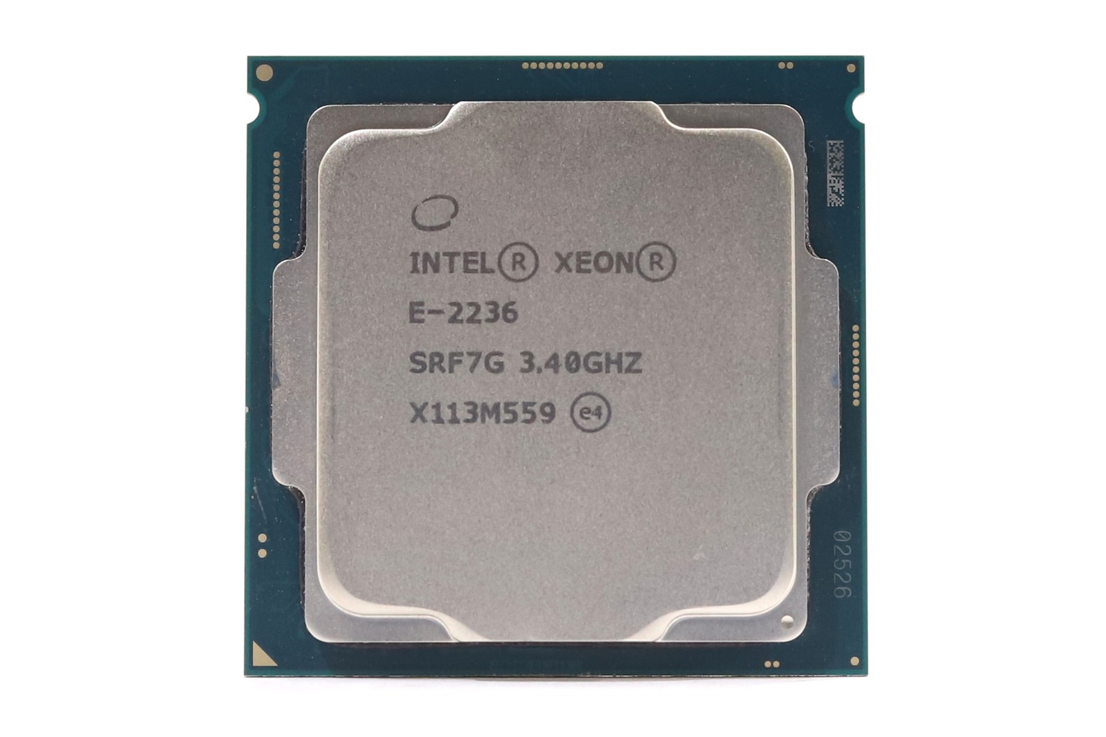 Intel Xeon E-2236 3.40GHz Hexa-Core 12MB LGA 1151 Processor P/N: SRF7G Tested