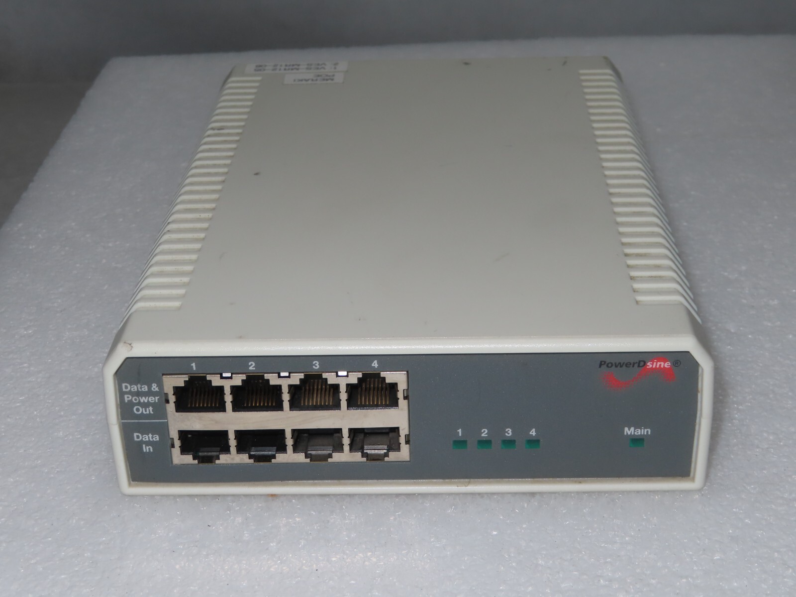 PowerDsine 4 Port Gigabit POE Injector / Midspan PD-3504G/AC 3504G PD-3504G