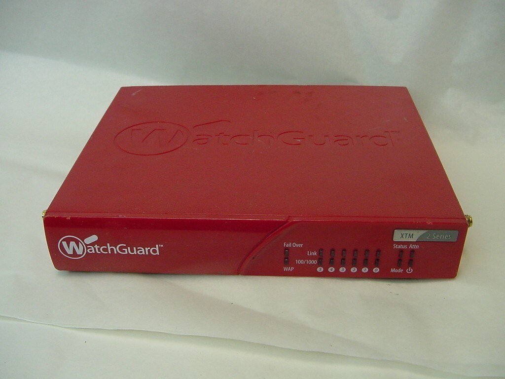 WATCHGUARD XTM 2 SERIES HW MODEL XP3E6W FIREWALL - NO ANTENNA OR POWER CORD