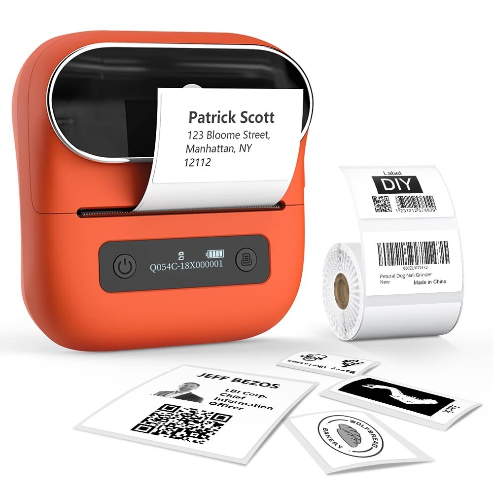 Phomemo M220 Label Maker Portable Printer Thermal Printer 3 Inch Barcode Printer