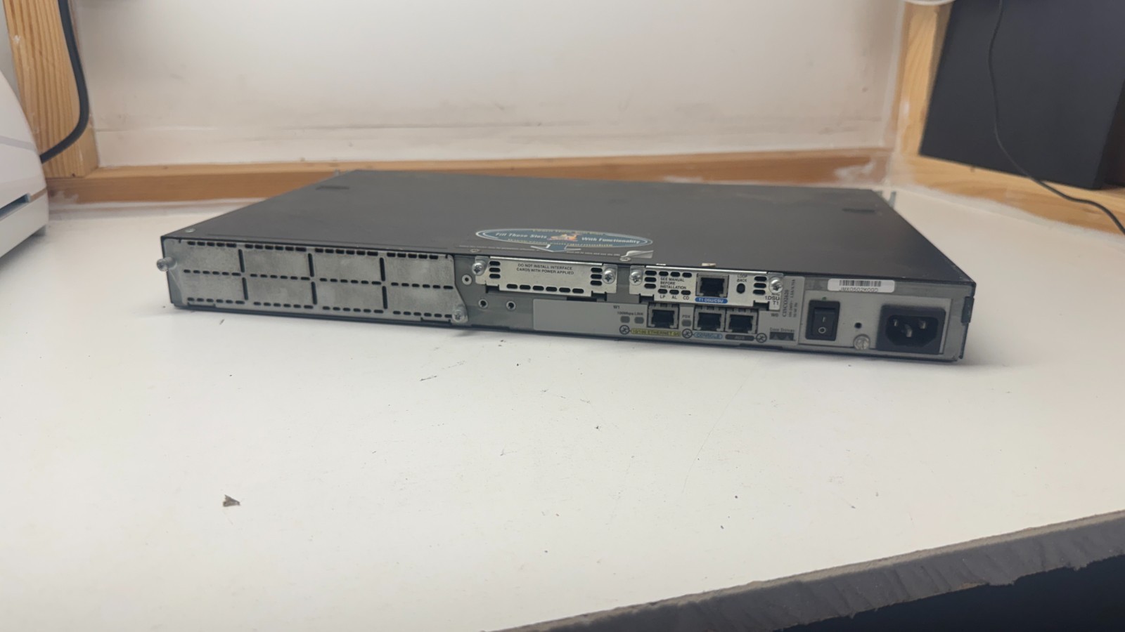Cisco 2620 Modular Router WIC-1DSU-T1 T1 WAN Interface Card Networking Switch