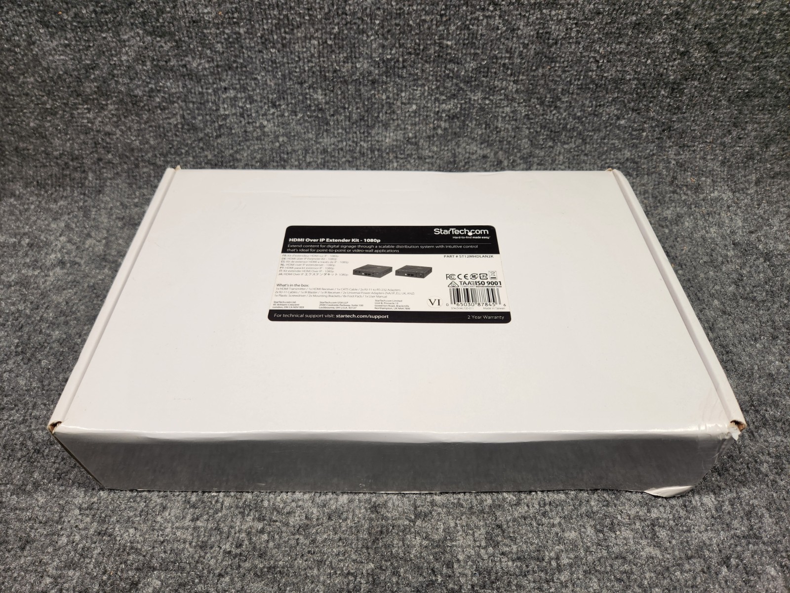StarTech HDMI Over IP Extender Kit - 1080p P/N: ST12MHDLAN2K *New - Open Box*