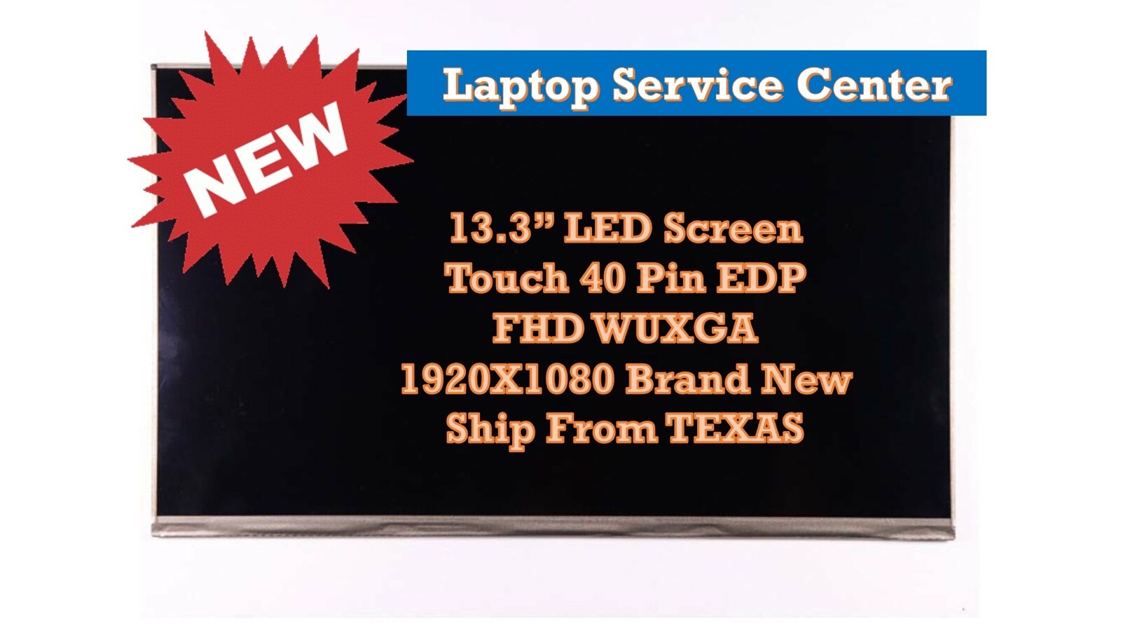 13.3" 1920x1200 NV133WUM-T00 BOE0980 R133NW4K R0 IPS LCD On-Cell Touch Screen