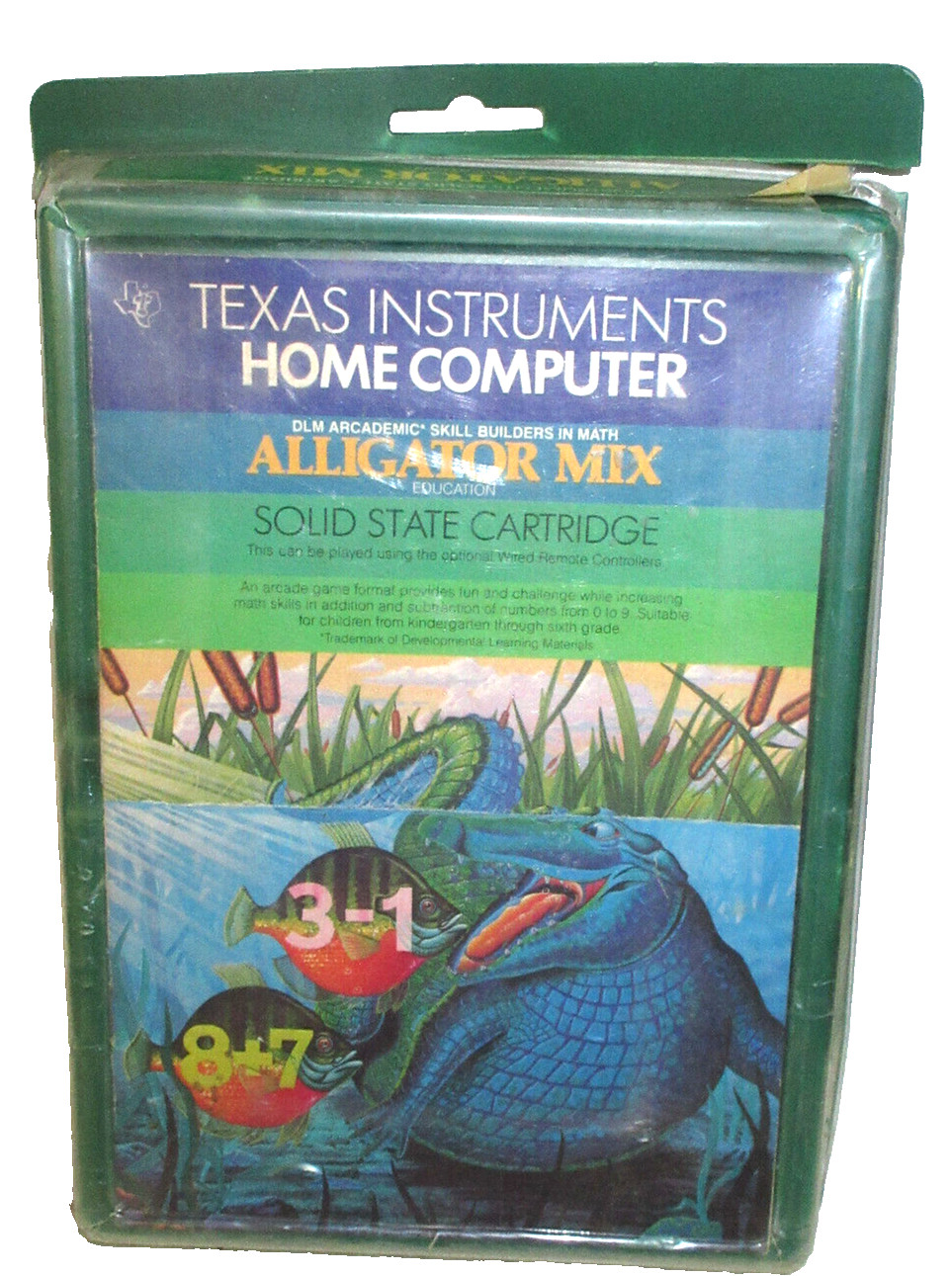 Texas Instruments TI-99 4A computer cartridge, Alligator Mix
