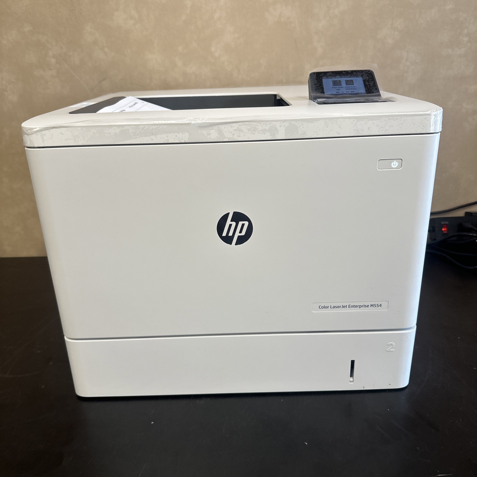 HP Color LaserJet Enterprise M554dn Duplex Printer 7ZU81A 6x Prints