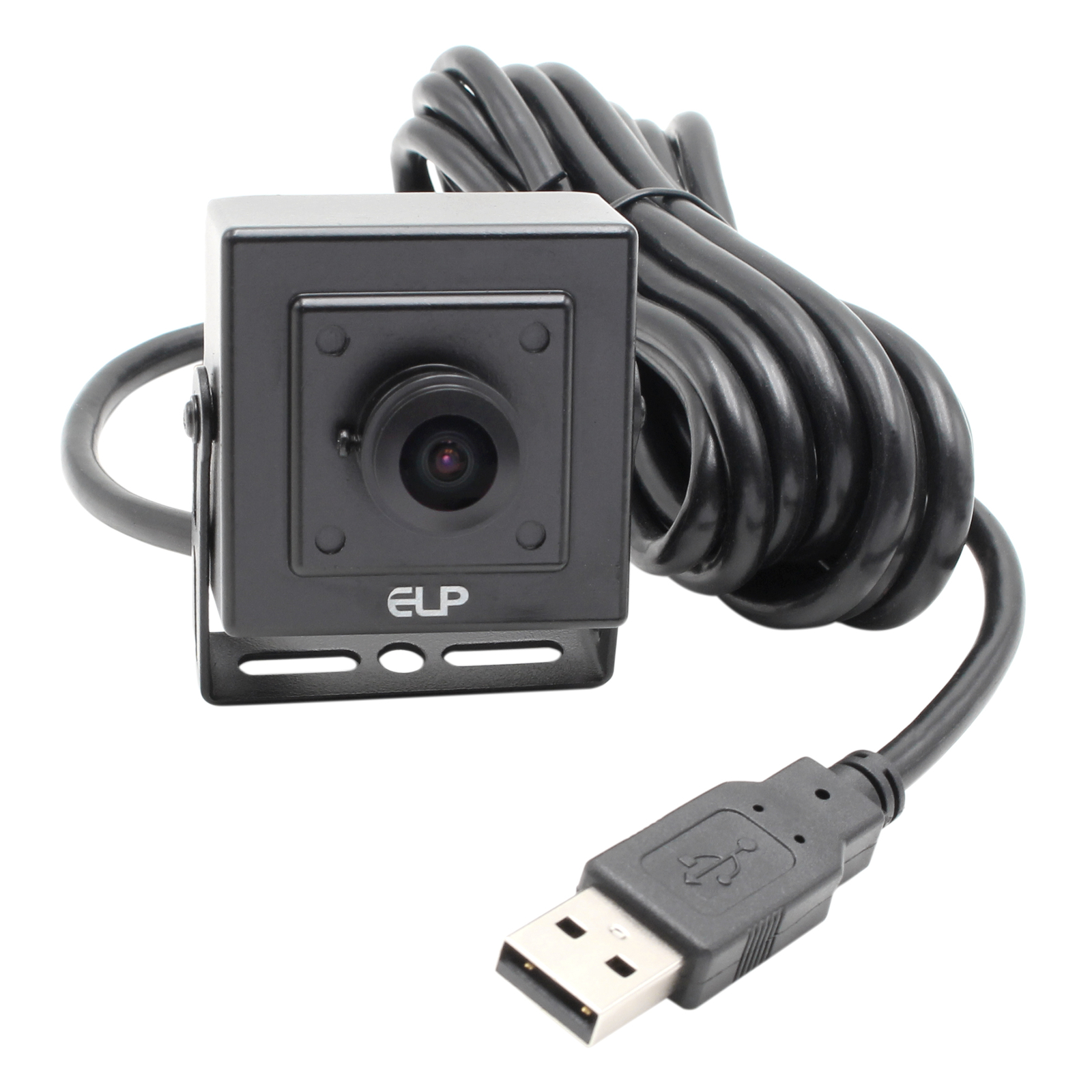 Wide angle USB2.0 Camera w/ 170degree Fisheye Lens 1080P Microphone H.264 Webcam