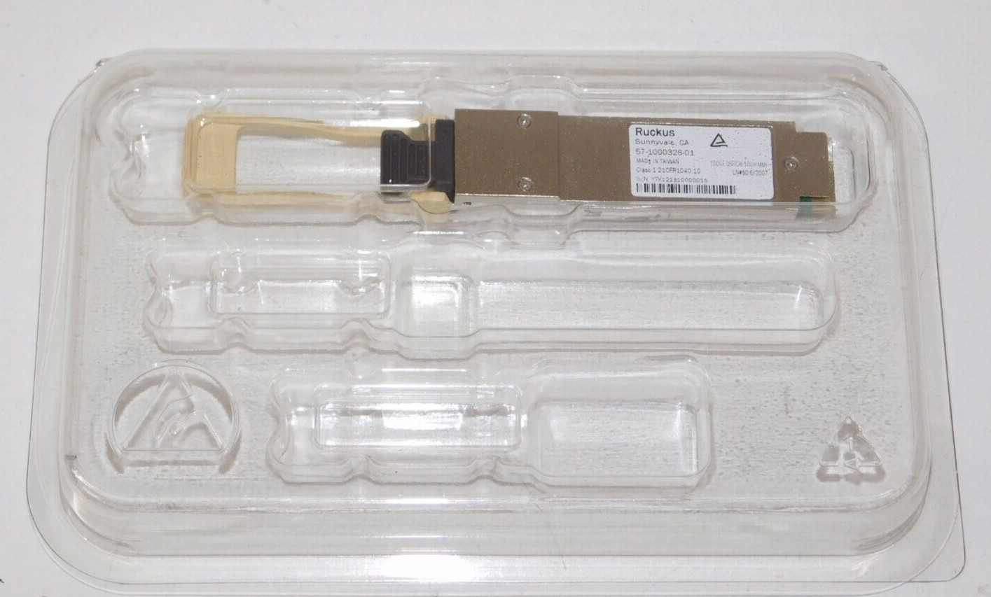 New Ruckus Brocade 57-1000326-01 Transceiver Module 100GE QSFP28 100m MMF Unit
