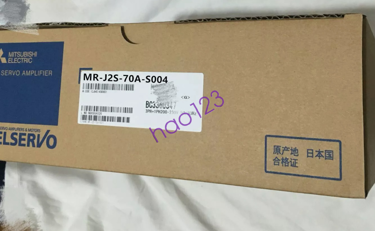 Mitsubishi MR-J2S-70A-S004 Servo Drive In Box MRJ2S70AS004 UPS/FedEx NEW