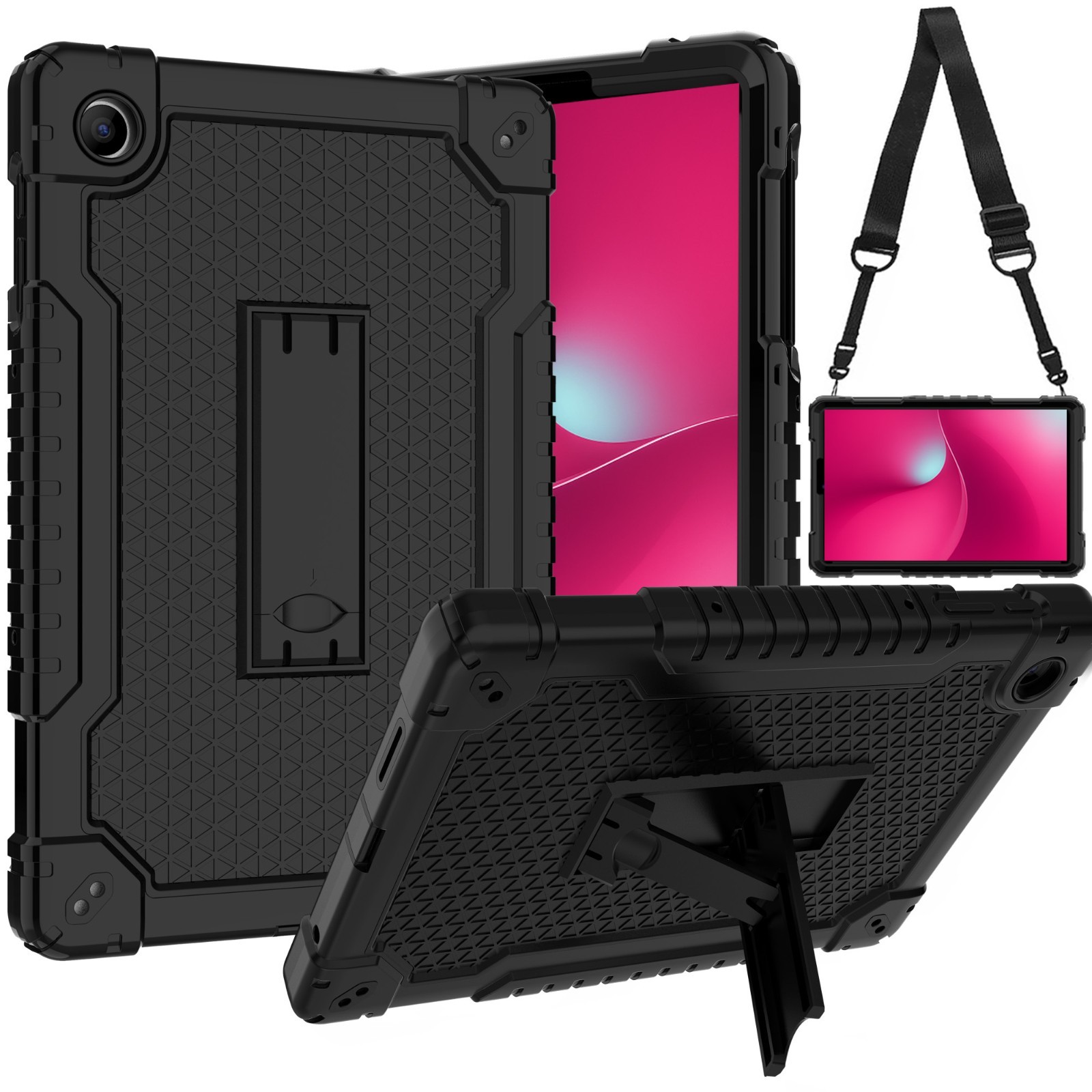 For T-Mobile REVVL Tab 2 5G 10.1" Case Full-Body Protective Stand / Screen Cover