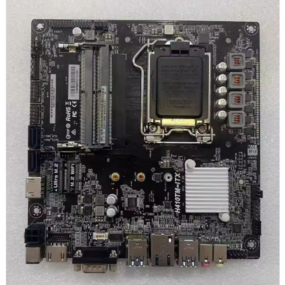 For ASRock H410TM-ITX LGA 1200 DDR4 2×M.2 2×SATA III Mini-ITX Motherboard