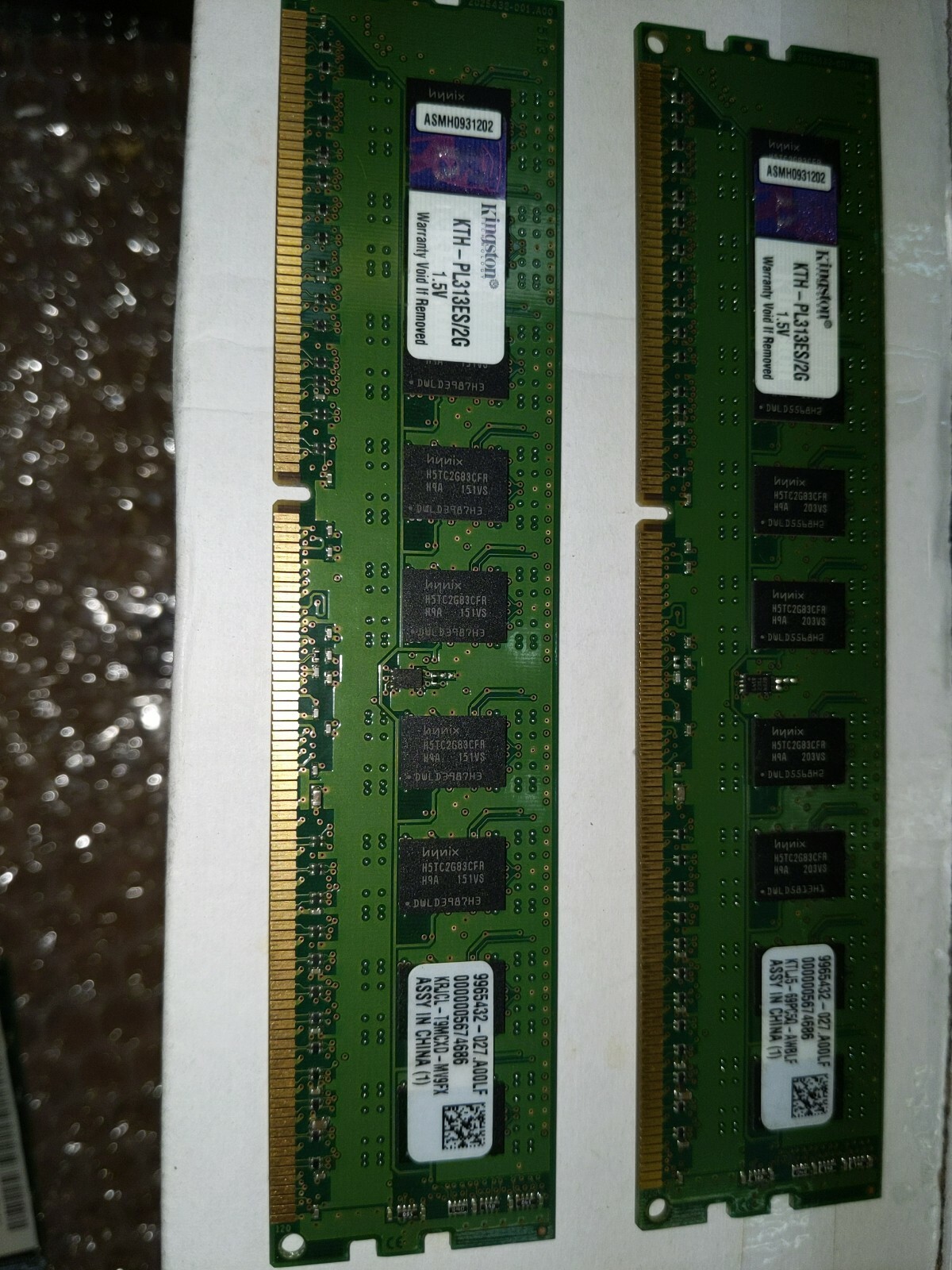 Kingston 2GB DDR3-PC3-Memory KTH-PL313E/2G -