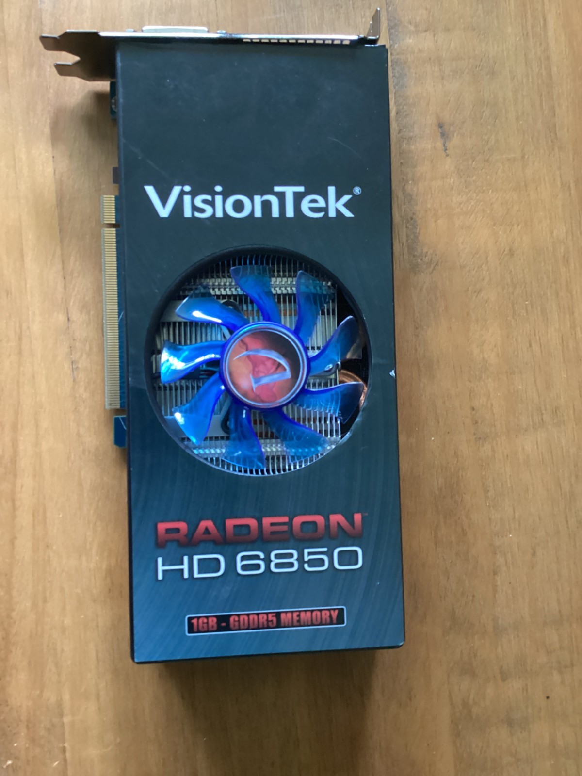 VisionTek Radeon HD 6850 1GB GDDR5 Graphics Card PCIe HDMI (parts) Not Tested