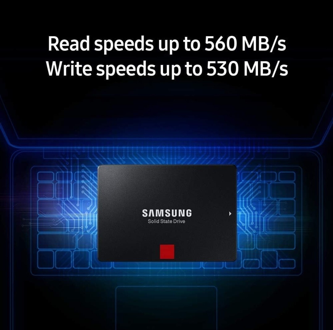 SSD 2TB Samsung 860 Pro, 2TB, Internal, 2.5 inch (MZ-76P2T0B/EU) Solid State Dri
