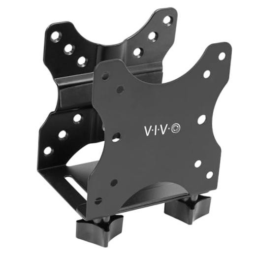 VIVO Adjustable Thin Client Mini PC Mount Bracket, CPU VESA Under Desk and