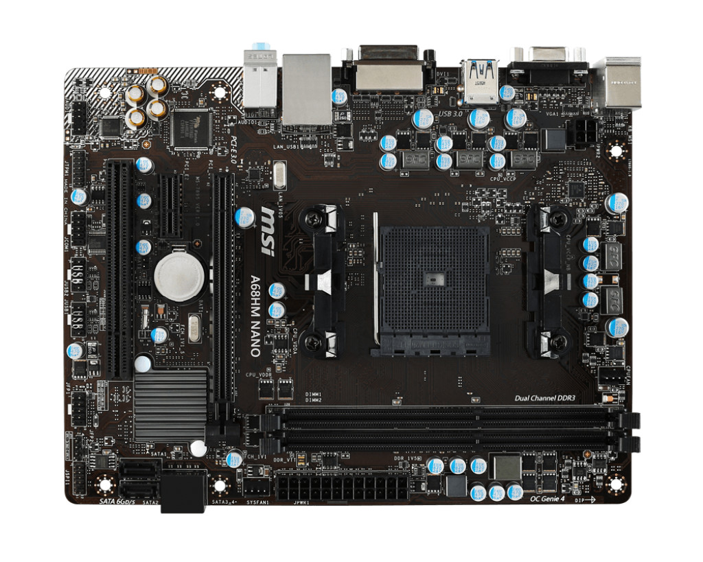 For MSI A68HM NANO Motherboard AMD FM2+ DDR3 M-ATX Mainboard