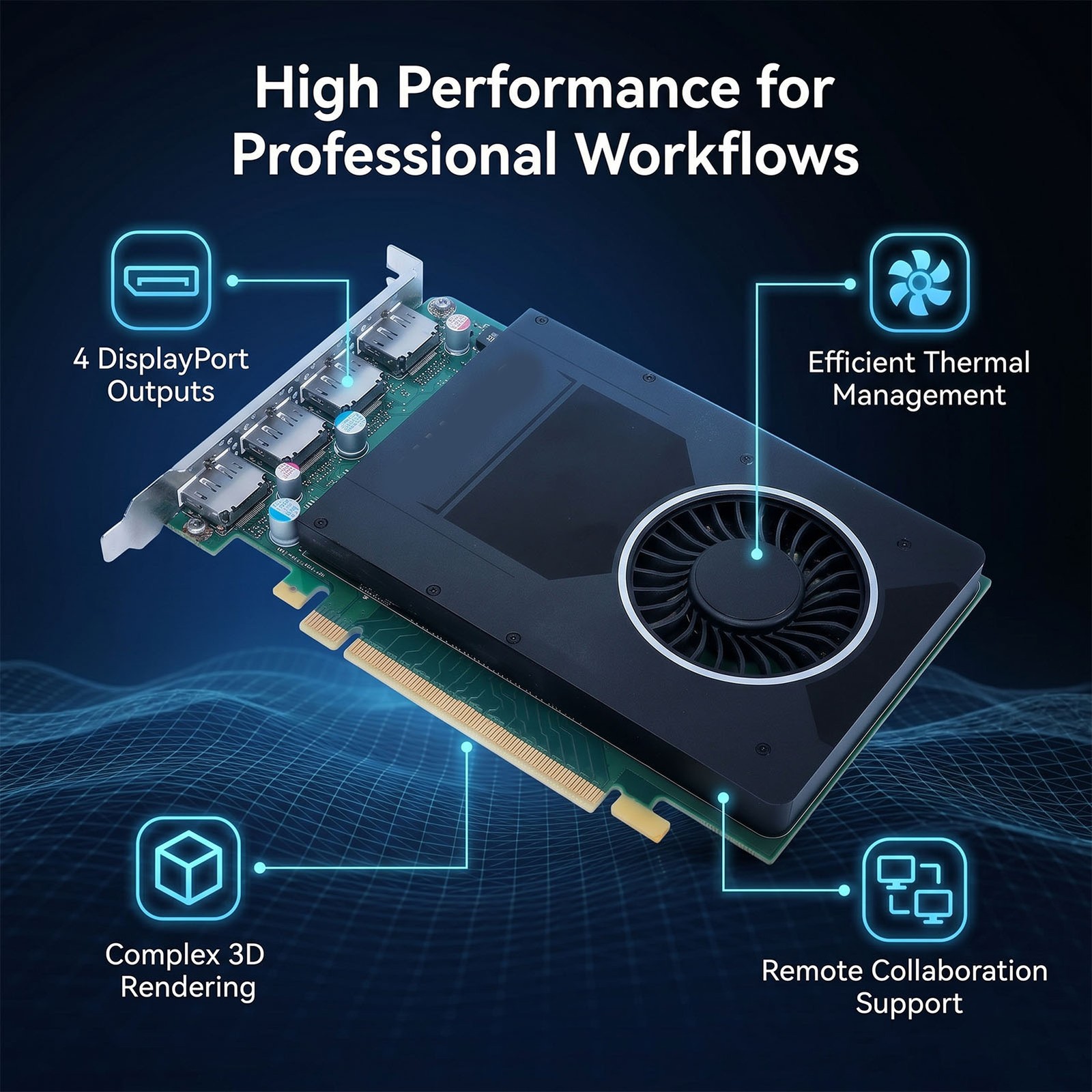 Graphics Card 4GB GDDR5 128bit Graphics Card Support For 2.0 Archit ERNQ