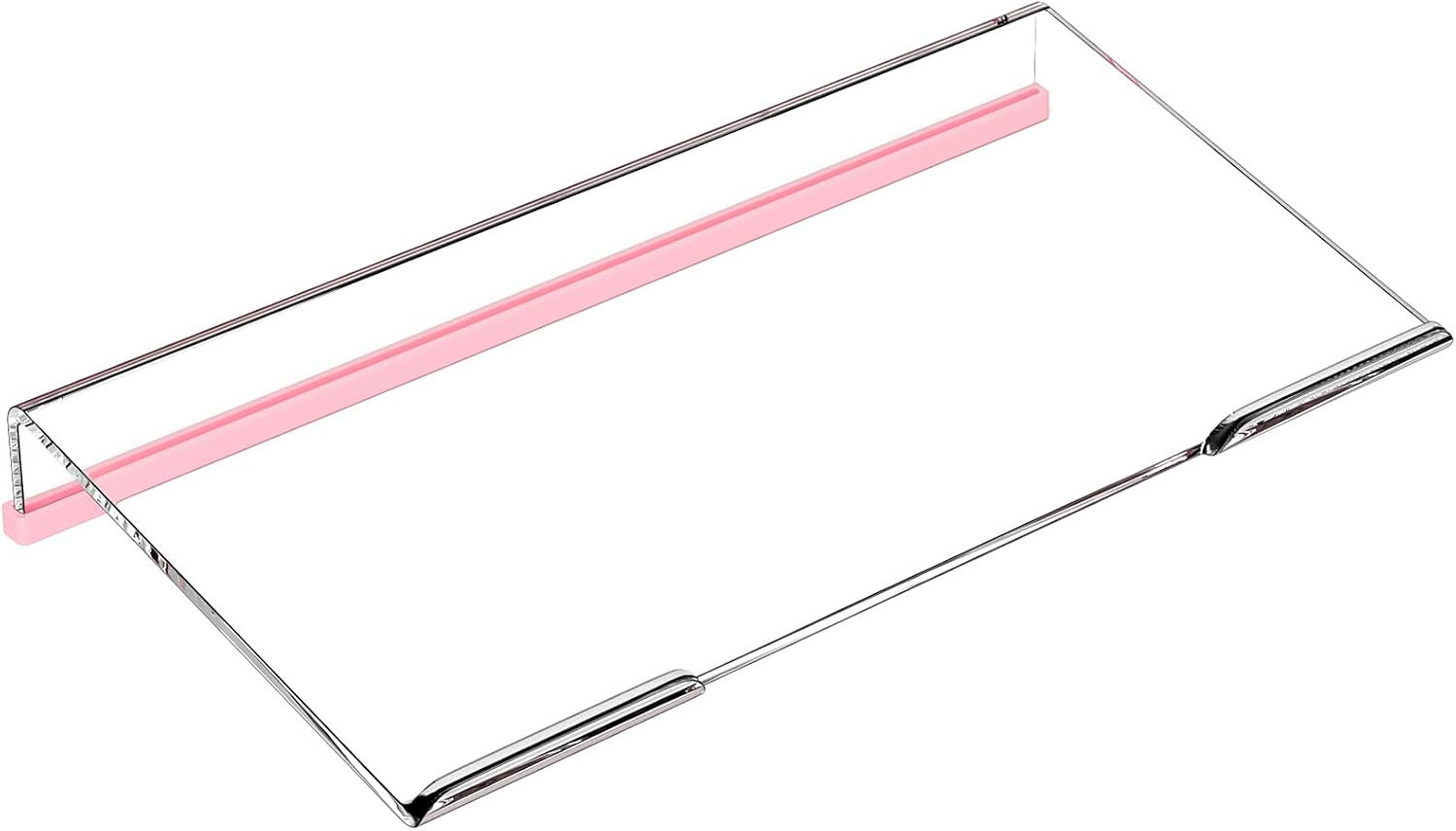 Computer Keyboard Stand for Desktop, 11.8" Tiny Clear Acrylic Keyboard