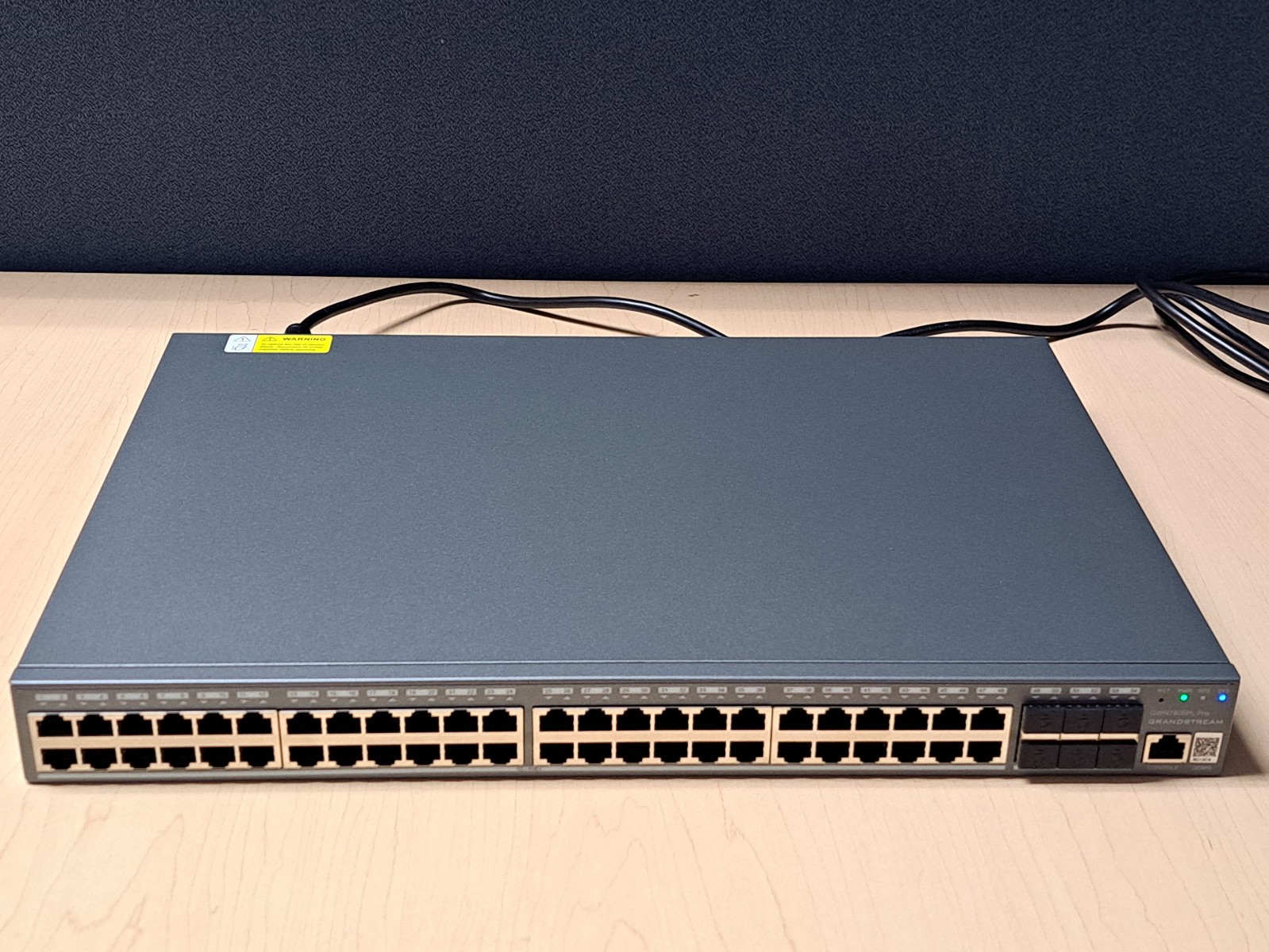 Grandstream GWN7806PL Pro 48-Port Gigabit Ethernet Layer 2++ Managed PoE+ Switch