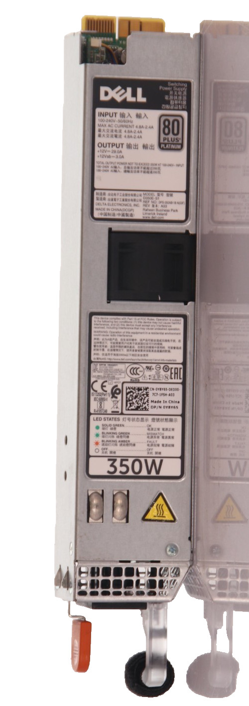 Dell PowerEdge R320 R420 Server 350W Hot-Swap Power Supply PSU D350E-S1 Y8Y65