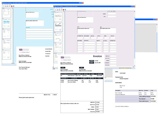 Shaz Invoice Software Business System Billing Generator Maker Creator IN SOFT01