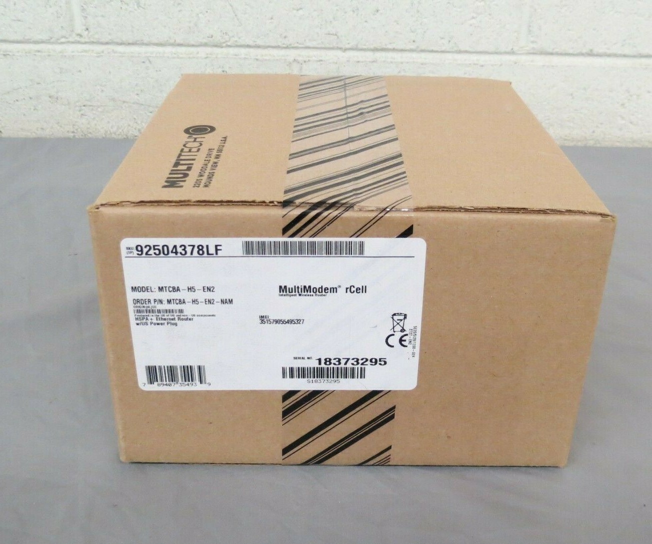 MultiTech MTCBA-H5-EN2 MultiModem rCell Intelligent Wireless Router NEW LOOK