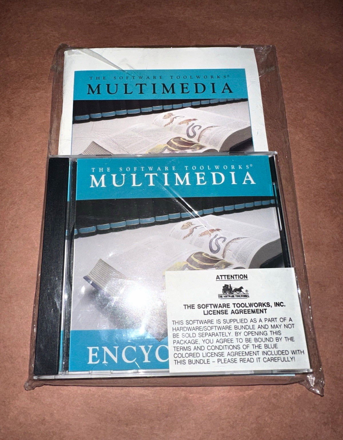 The Software Toolworks Multimedia Encyclopedia - Dictionaries CD NEW 