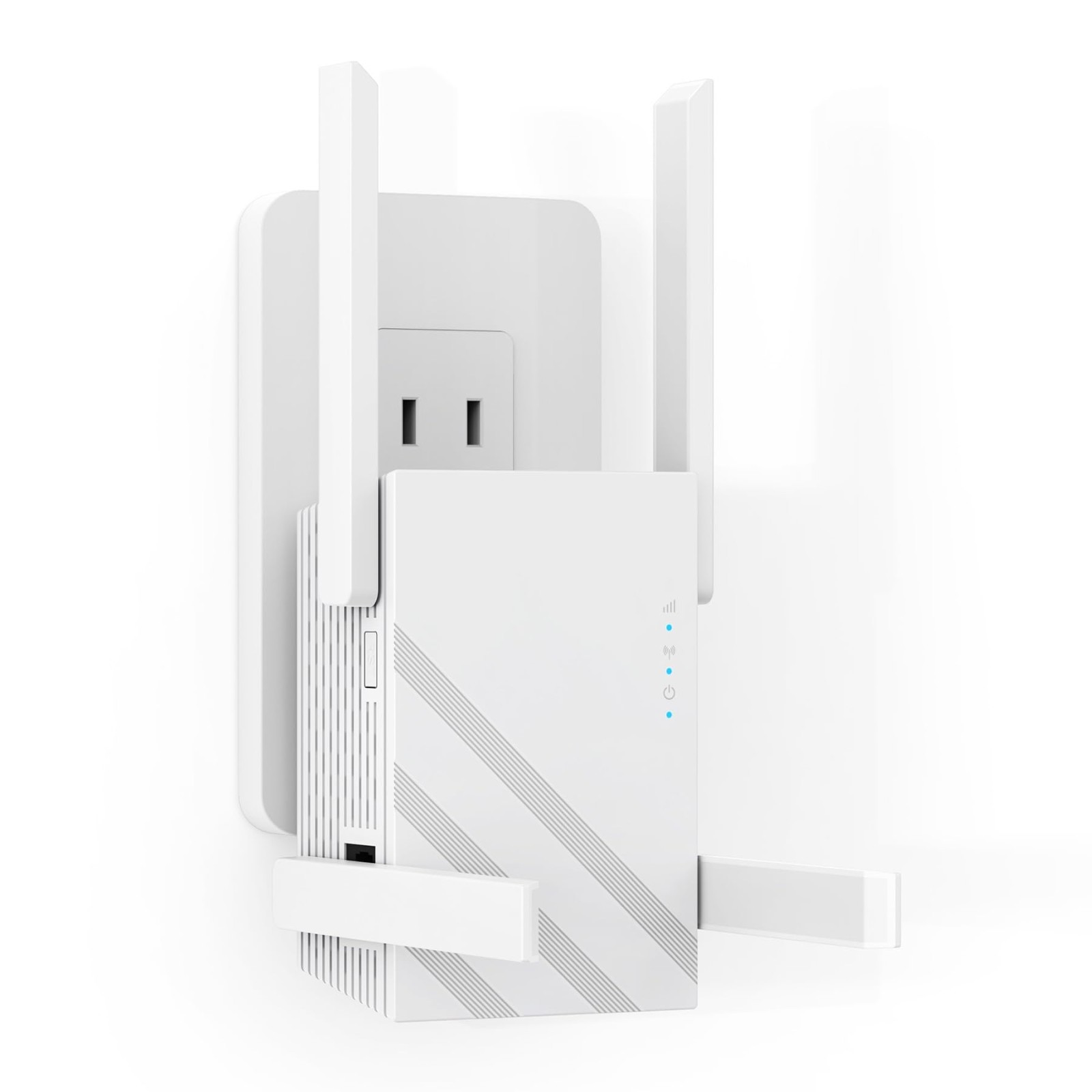 2025 1.2Gbps WiFi Extender Signal Booster, Up to 12880 sq. ft,Dual Band 5/2.4GHz