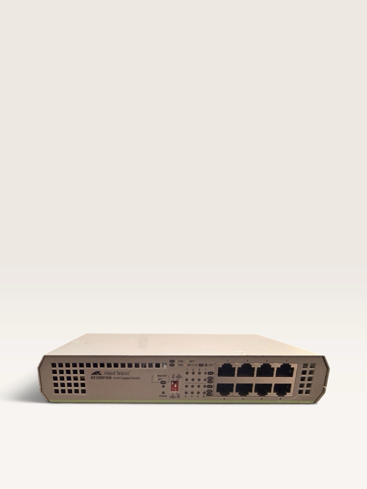 Allied Telesis AT-GS910/8 8 Port Gigabit Switch