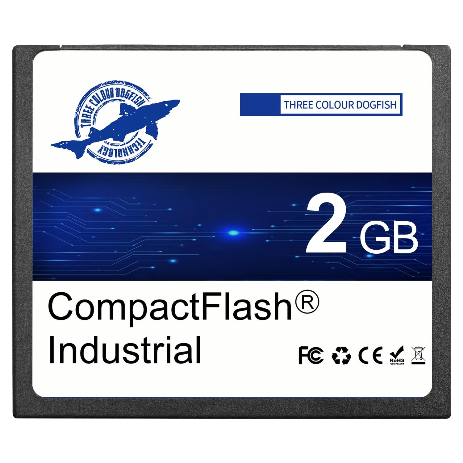 Dogfish Compact Flash Card 2GB High Performance Industrial CF Memory Card