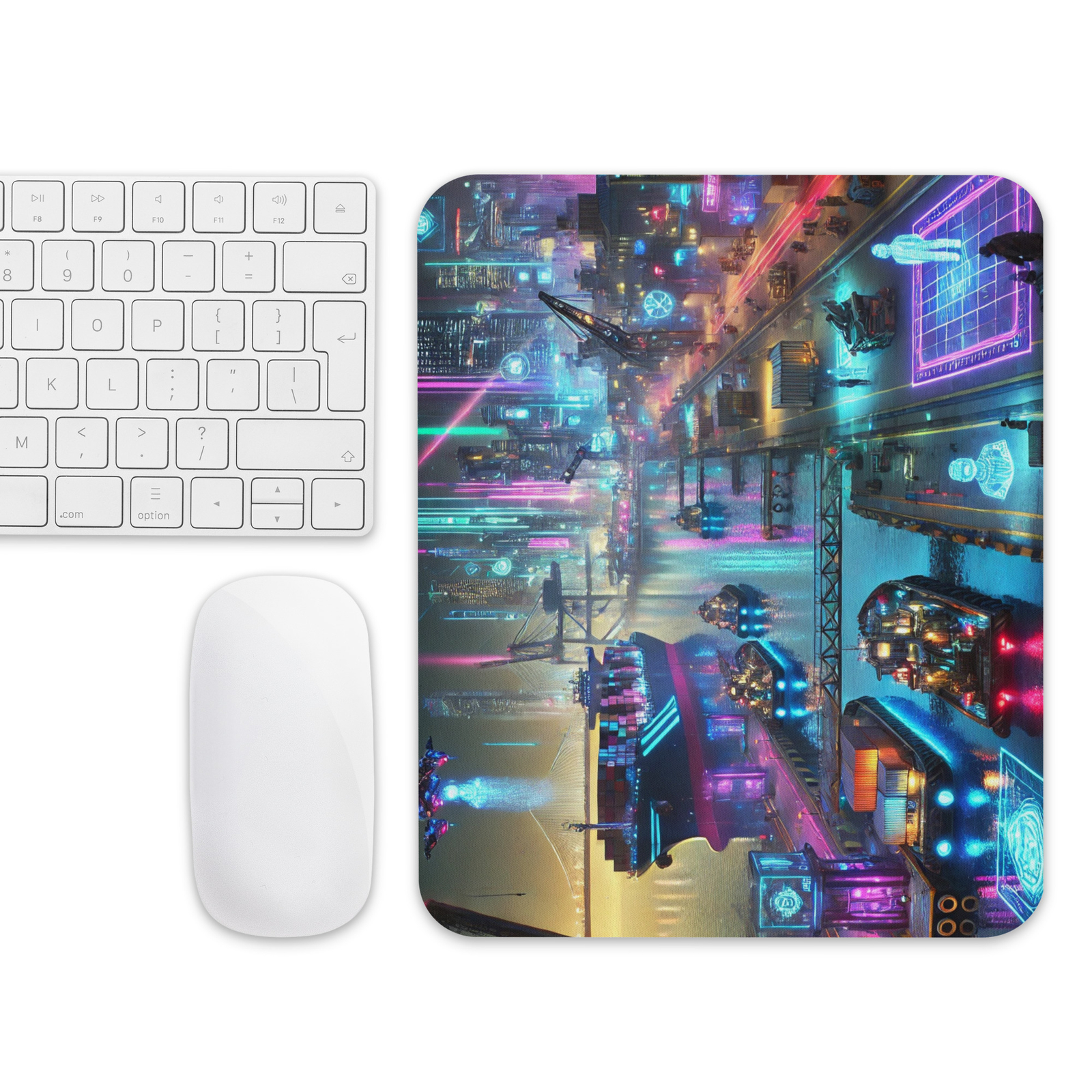 3D CyberPunk Mouse Pad - Enchanting Designs with High-Quality Artwork