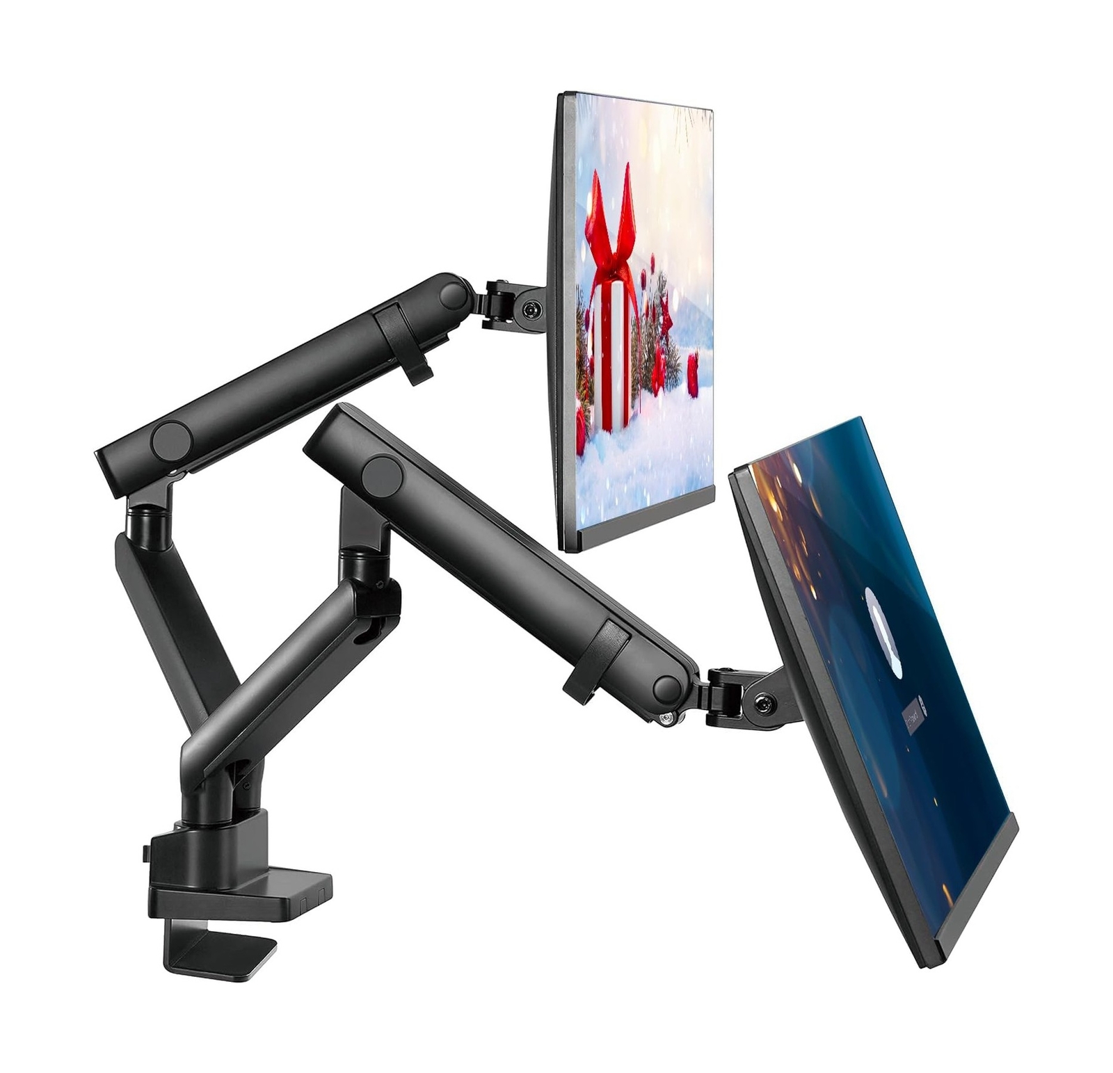 Dual Monitor Stand, Dual Monitor Arm, Dual Monitor Mount VESA Mount, up to 32...