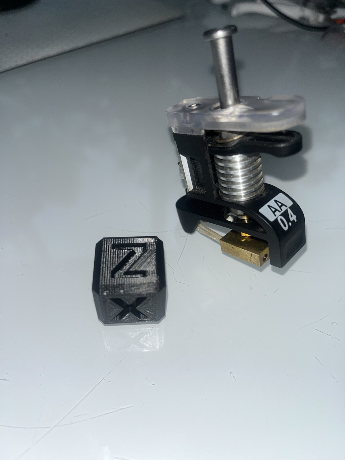 Ultimaker S-series Print Core AA 0.4 with New Micro Swiss Plated nozzle Tested