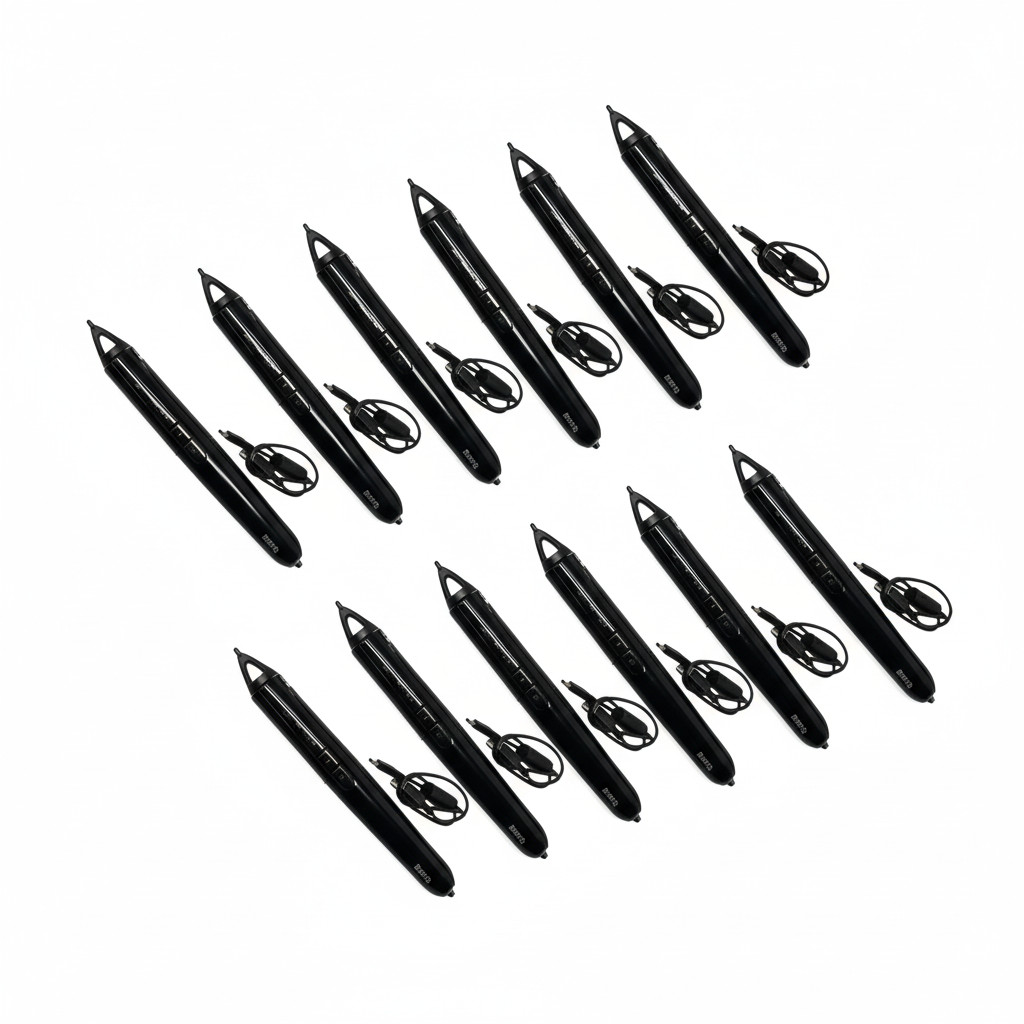 LOT 10 BenQ PD01 PointDraw Interactive Pen With USB Cable Case Projector Stylus