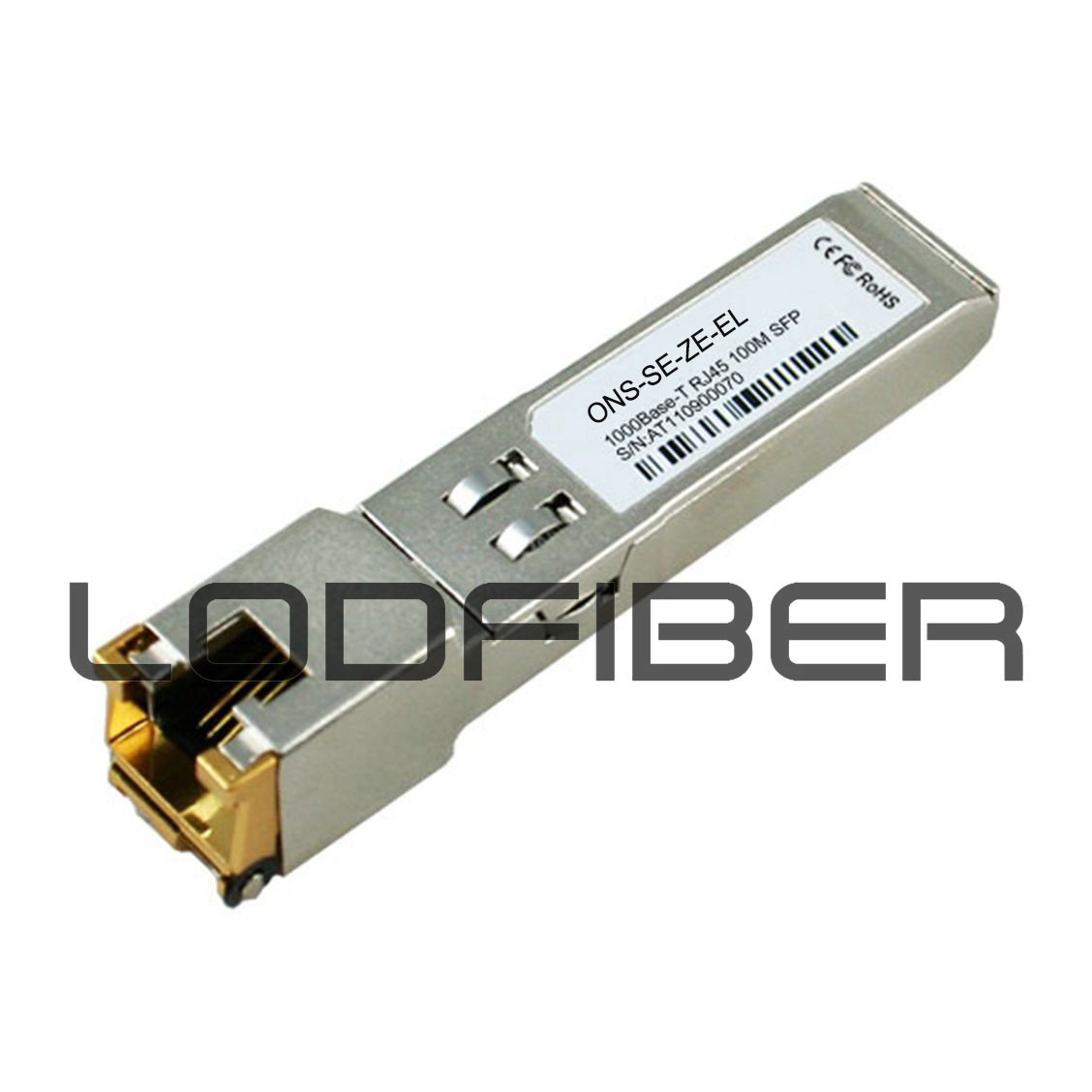 ONS-SE-ZE-EL Cisco Compatible 10/100/1000BASE-T Copper RJ-45 Transceiver