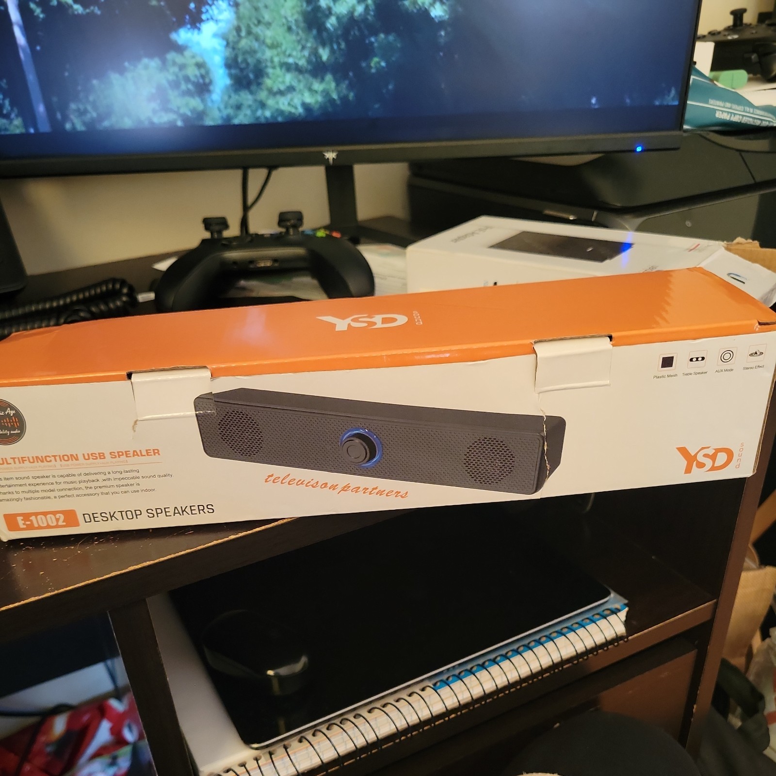 YSD Smart Multi-function USB Speaker For  Computer, Tablet, Phone, TV & more.