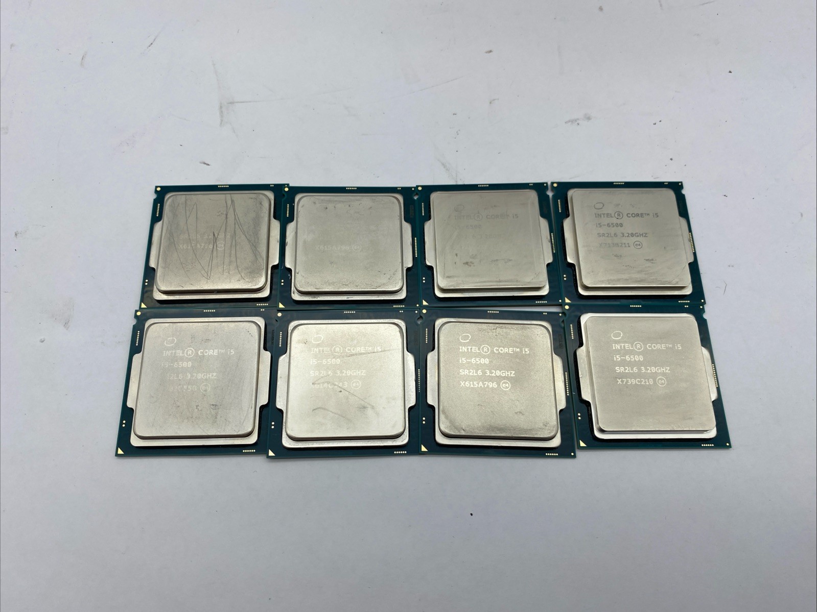 Lot of 8 Intel Core i5-6500 Processor (3.2GHz, 4 Core, LGA1151 Socket) - SR2L6