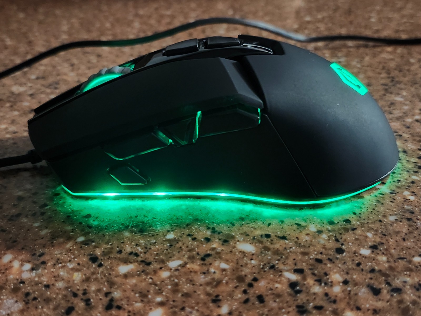 Cyber Power PC Elite M1-131 Gaming Mouse Black CyberPower PC 