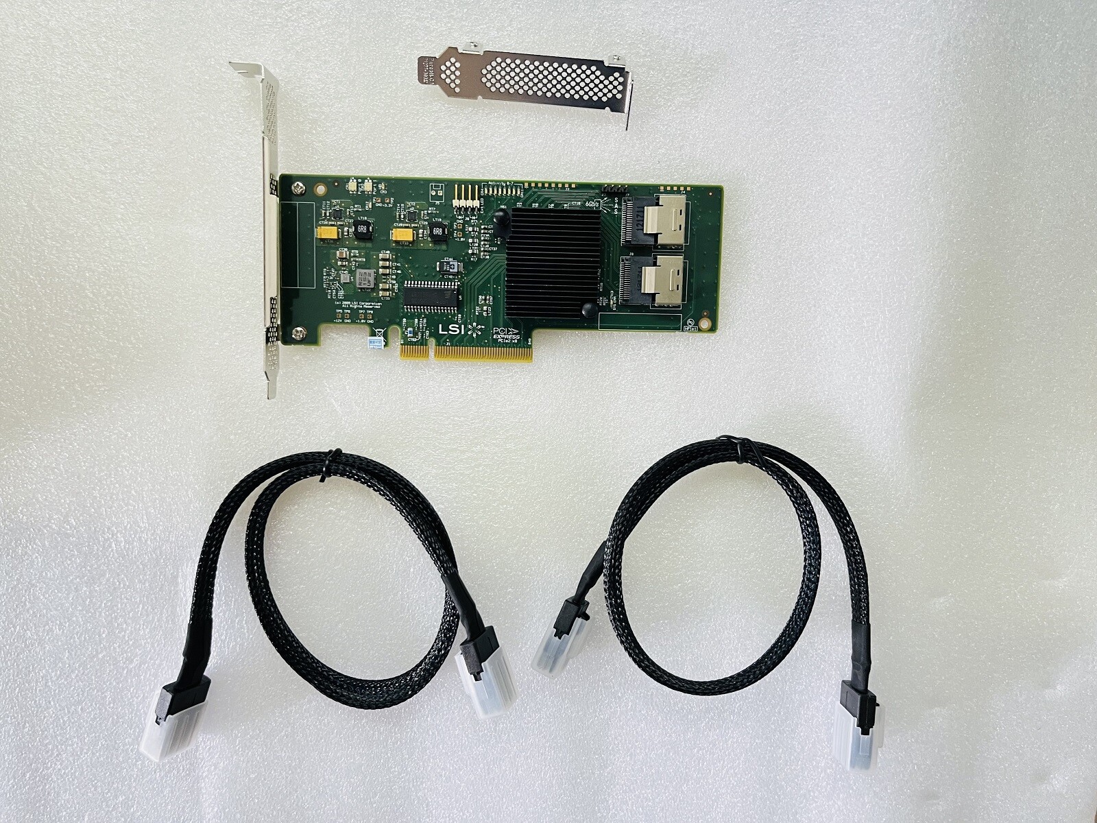 LSI 9211-8i 6Gbs PCI-E 2.0 IT Mode For ZFS FreeNAS unRAID 2*SFF-8087 TO SFF-8087