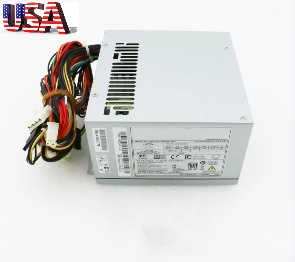 NEW FOR Advantech FSP250-70PFU for 250W Industrial Computer Power Supply