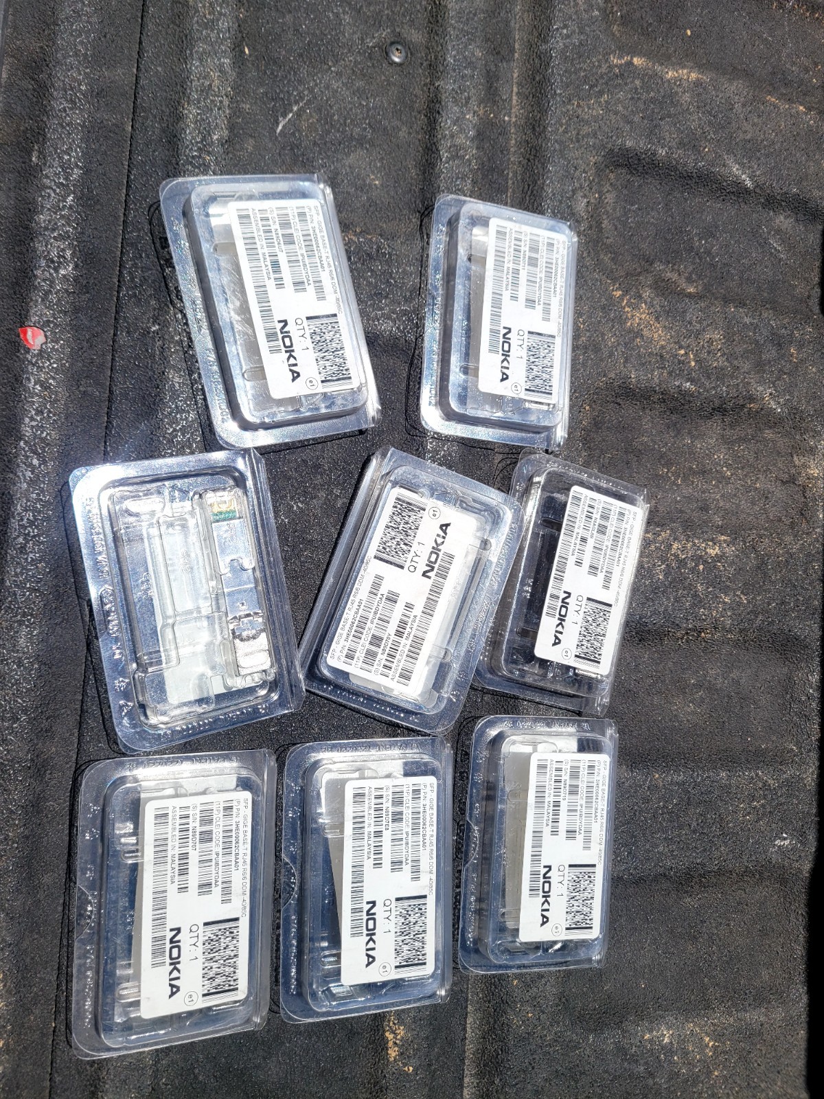 Lot of QTY 8 Nokia Transceiver Modules  NEW OEM NOKIA FACTORY BOX 3HE00062CBAA01