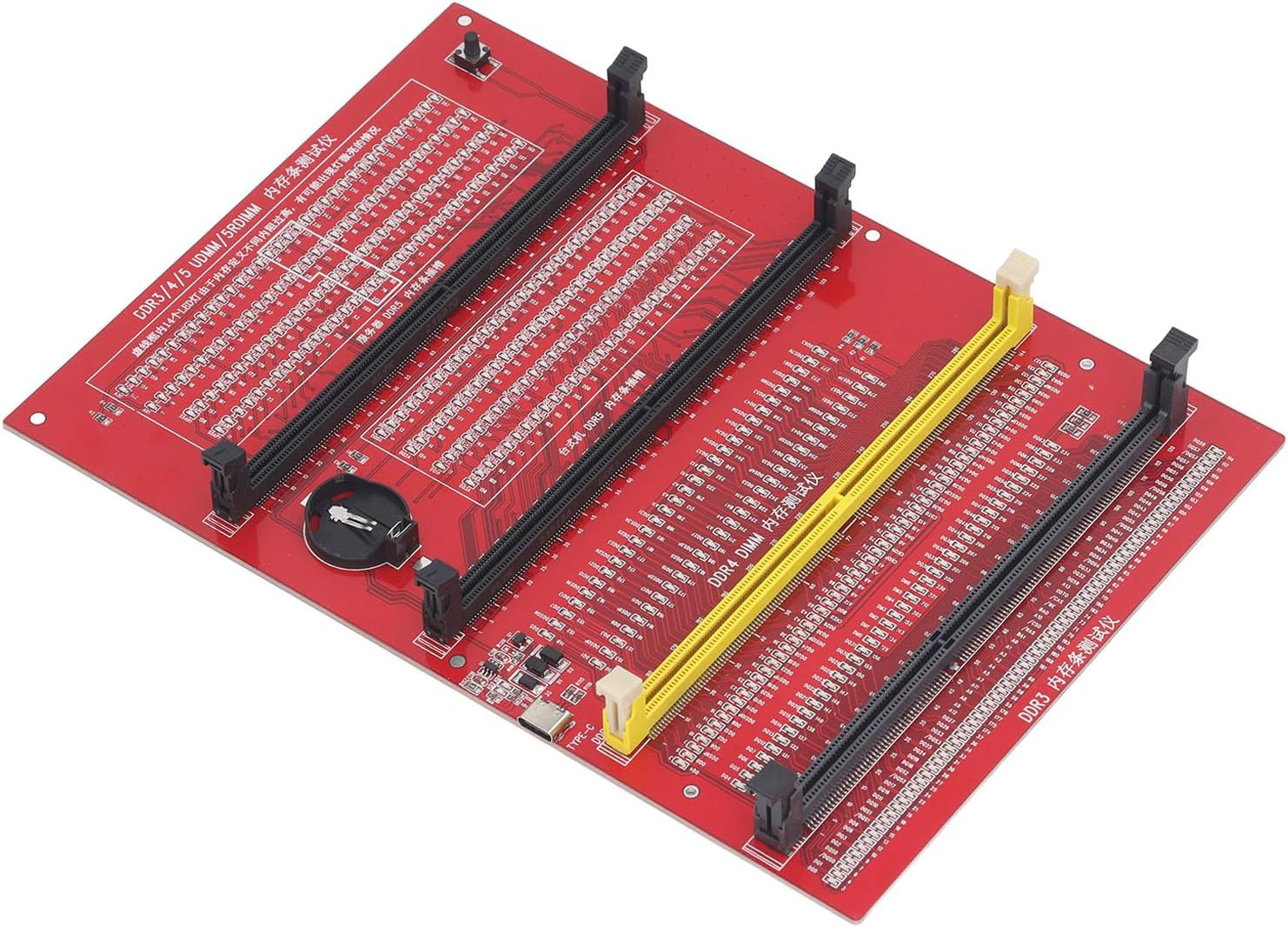 DDR4 Memory Tester, 4 in 1 DDR3 / DDR4 / DDR5UDMM / DDR5RDIMM Memory Tester, for