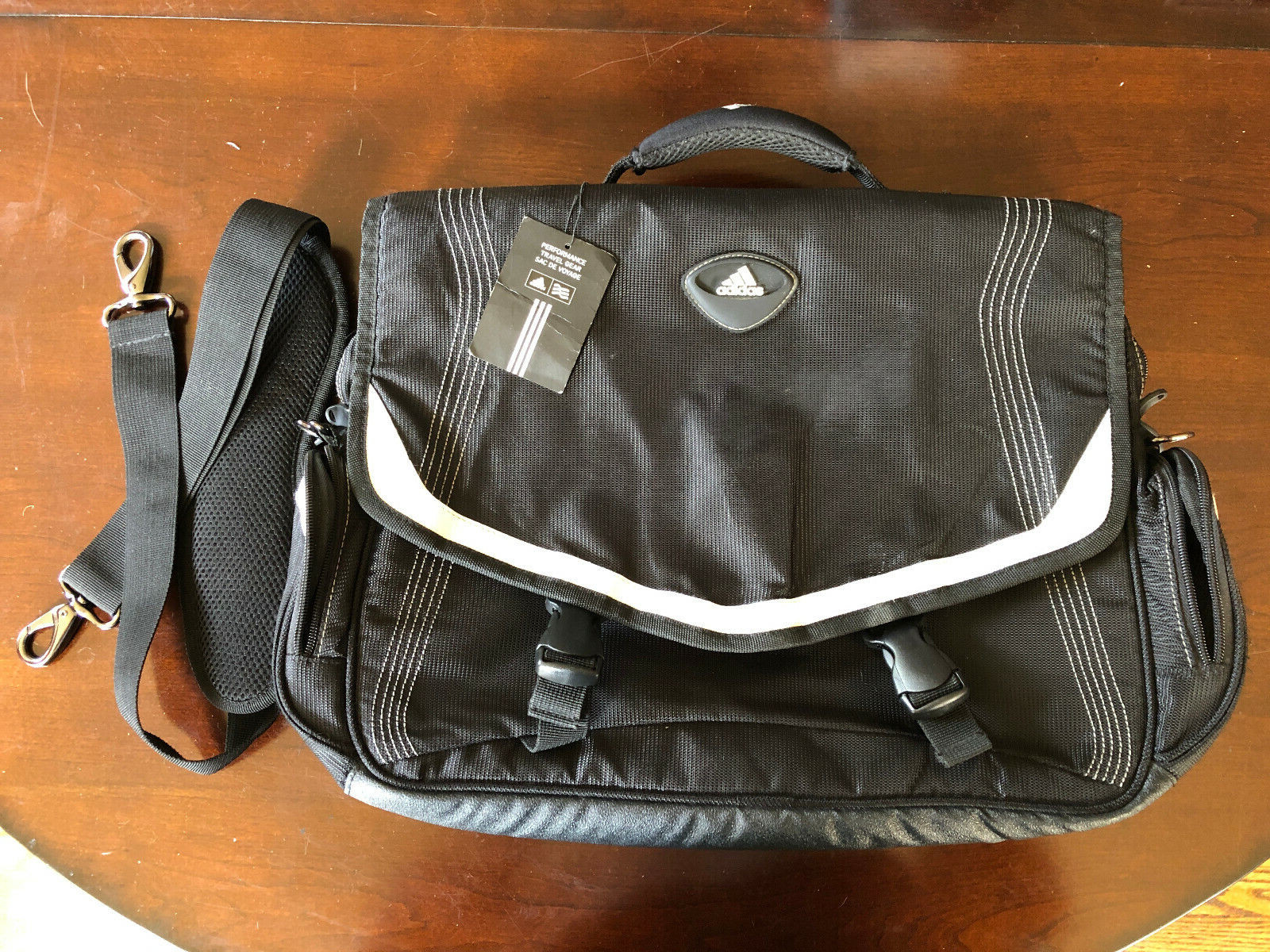 Vintage Adidas Computer Bag With Tag
