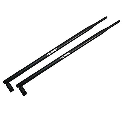 2 Pack 9dBi Omni WiFi Antenna RP-SMA for 2.4GHz Router Extender