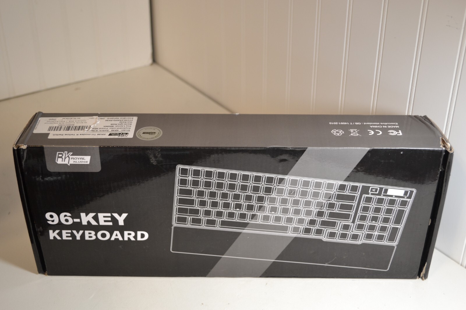 RK ROYAL KLUDGE RK96 Mechanical Keyboard RGB 2.4 Limited Edition Yellow Switch