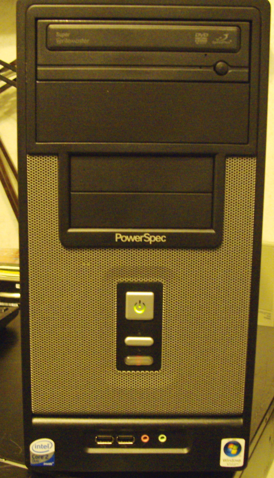 PowerSpec B615 Intel Core 2 Duo Windows 10