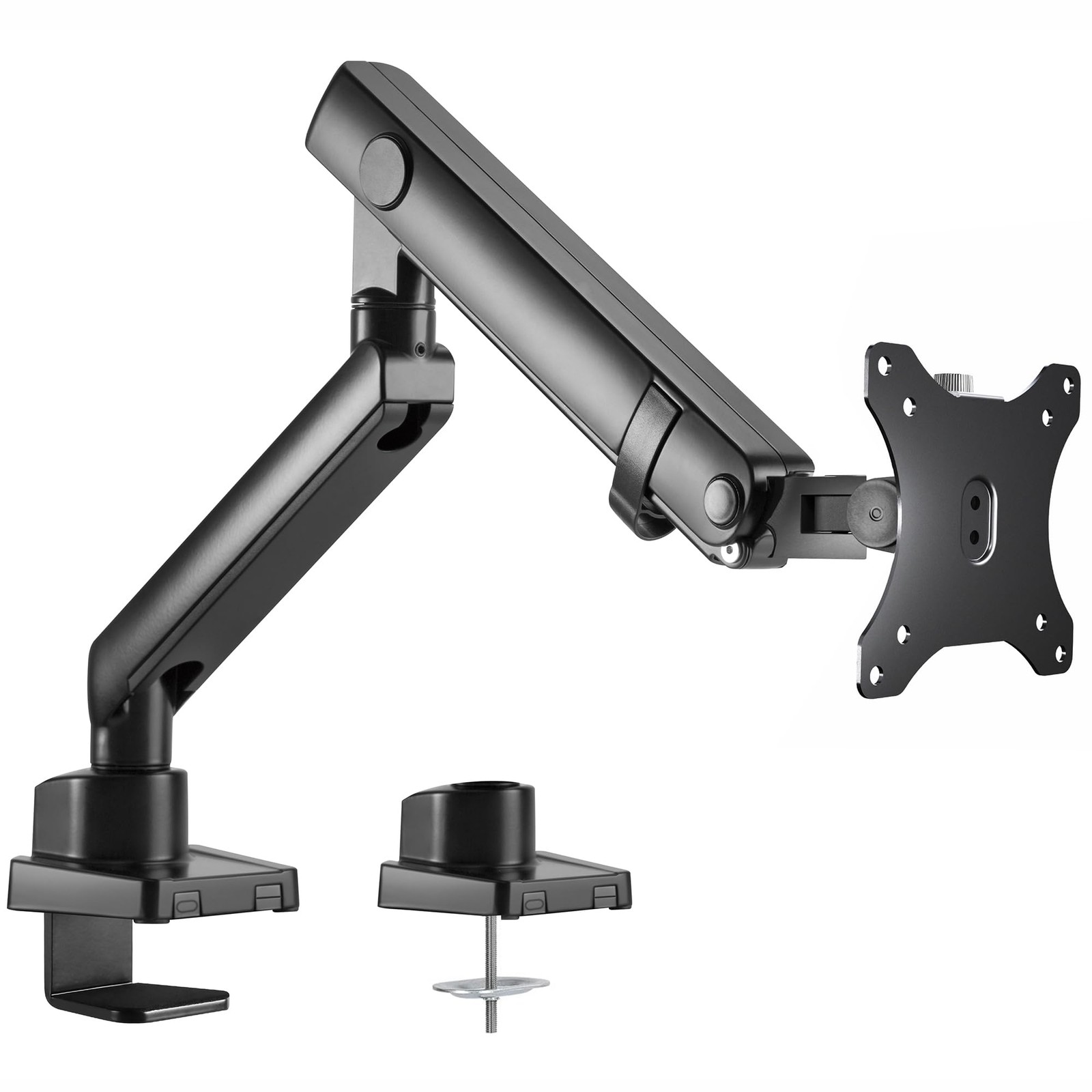 VIVO Premium Aluminum Full Motion Single Ultrawide Monitor Desk Mount Stand w...