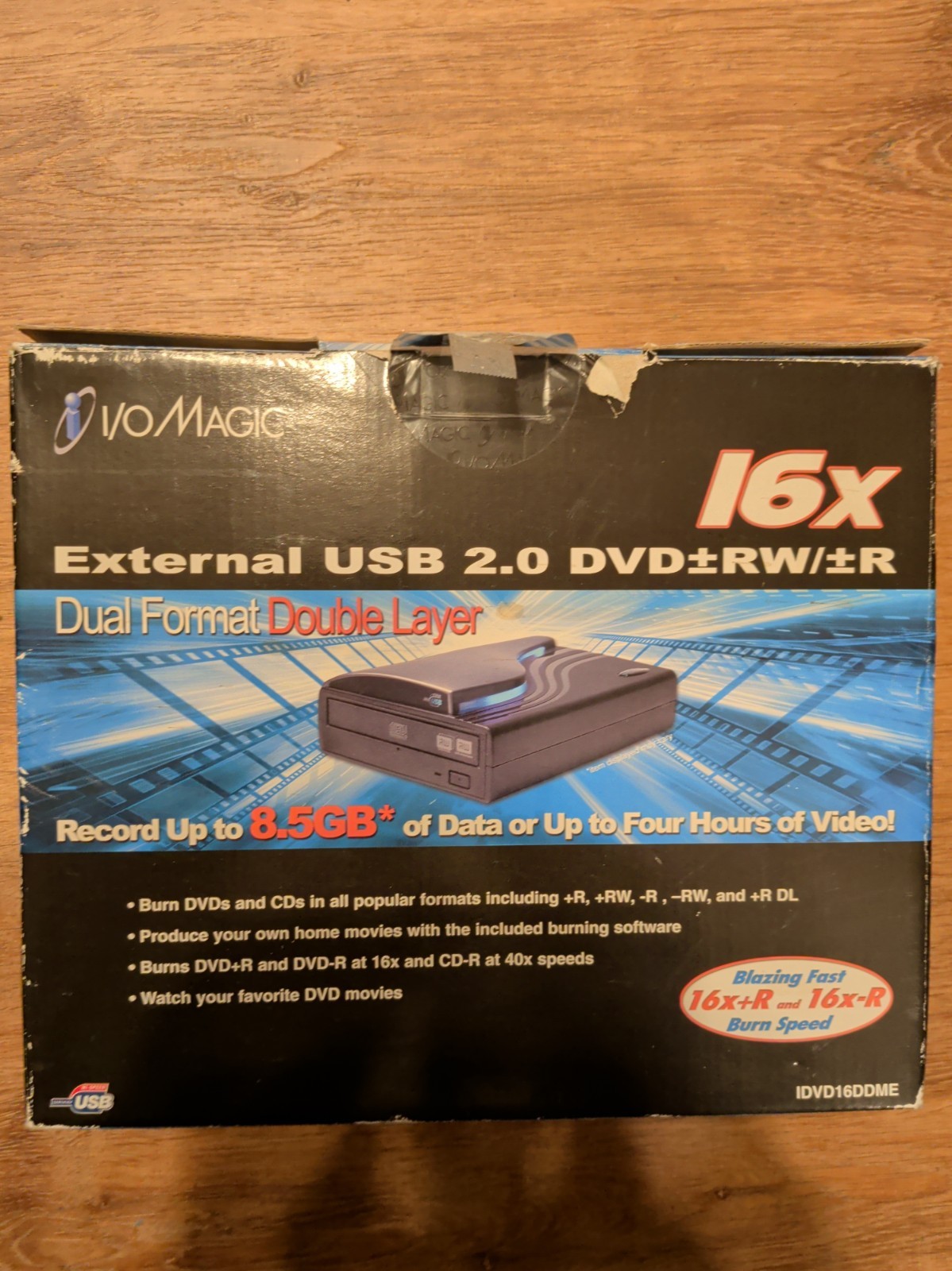 I/o Magic Digital Storage System Dvd Burner & Reader 16x Hi Speed