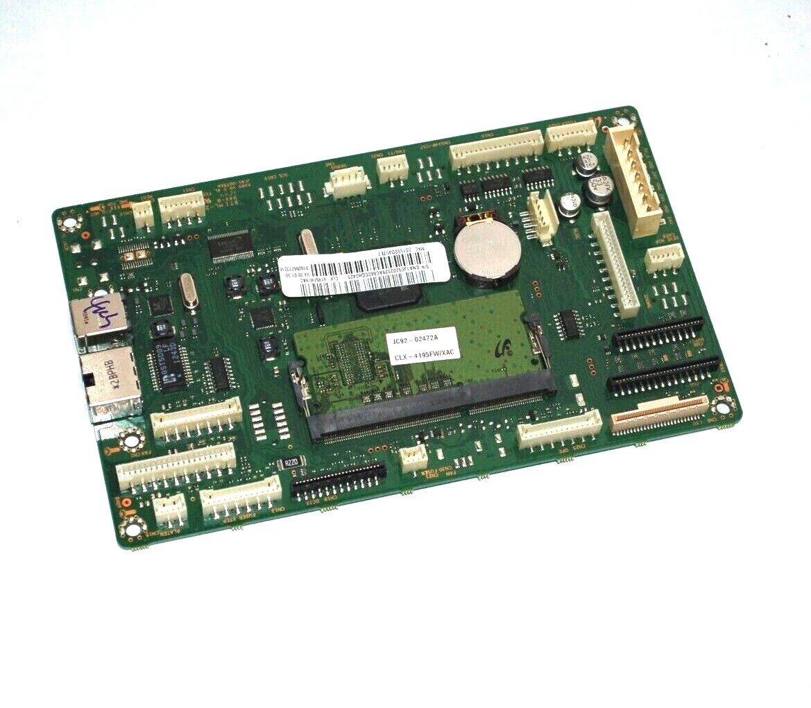 Samsung CLX-4195FW Main PCB Printer Logic Board JC92-02529A Formatter OEM