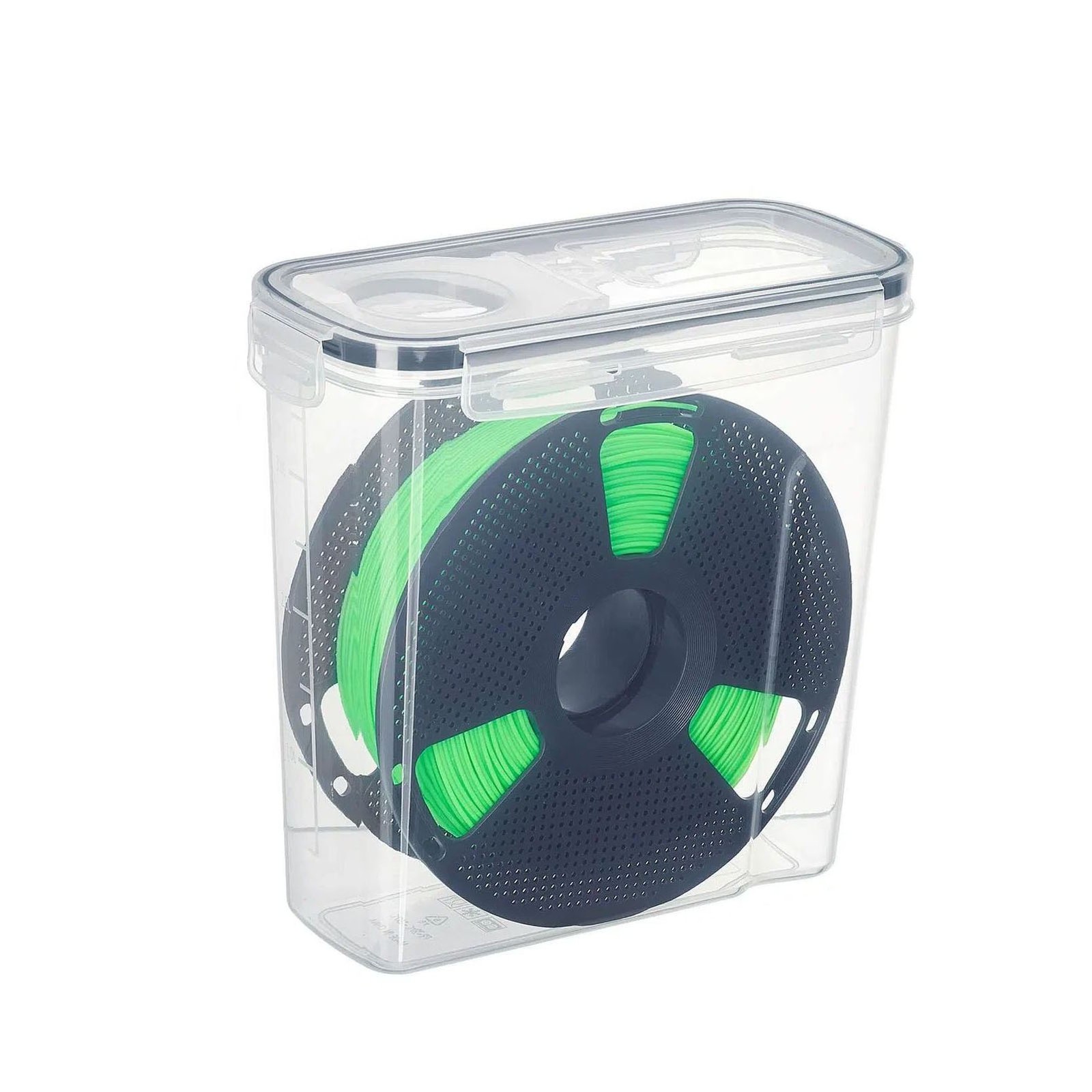 6PCS 3D Filament Storage Boxes Water And Dust Proof Filament Spool Seal Con FUTV
