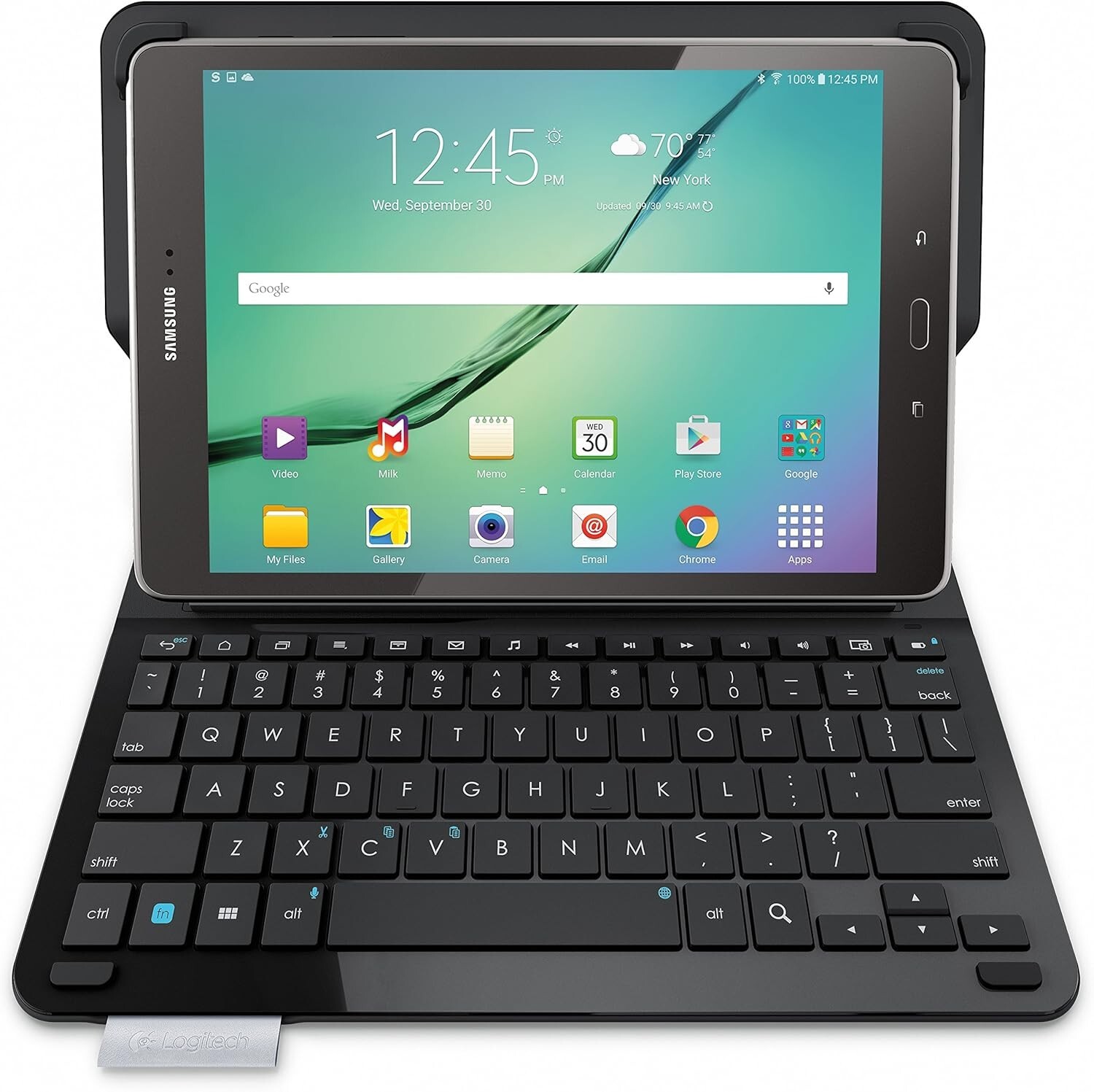 Logitech Type S Keyboard Case for Samsung Galaxy Tab S2 9.7  Black